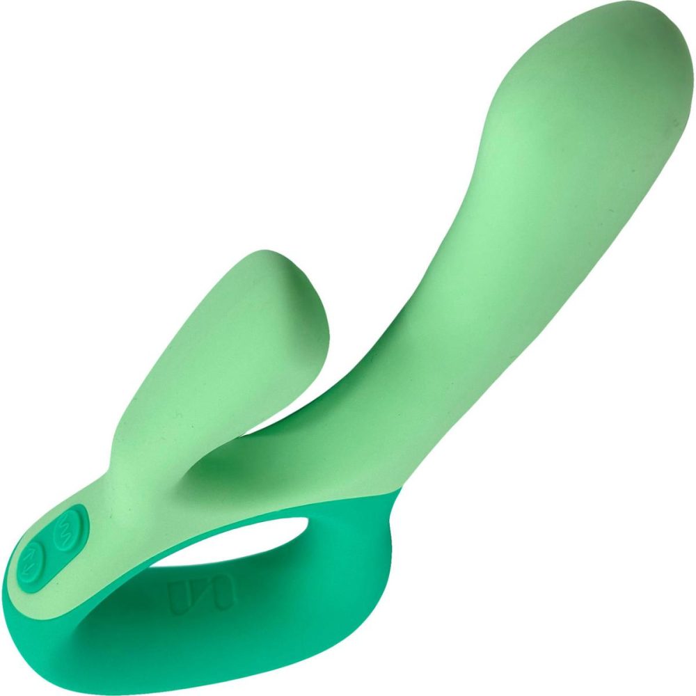 Stimulators | Clutch Rechargeable Waterproof Silicone Dual Stimulation Vibrator – Mint & Sea