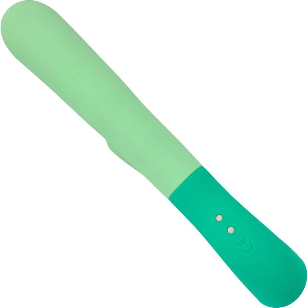 Stimulators | Clutch Rechargeable Waterproof Silicone Dual Stimulation Vibrator – Mint & Sea