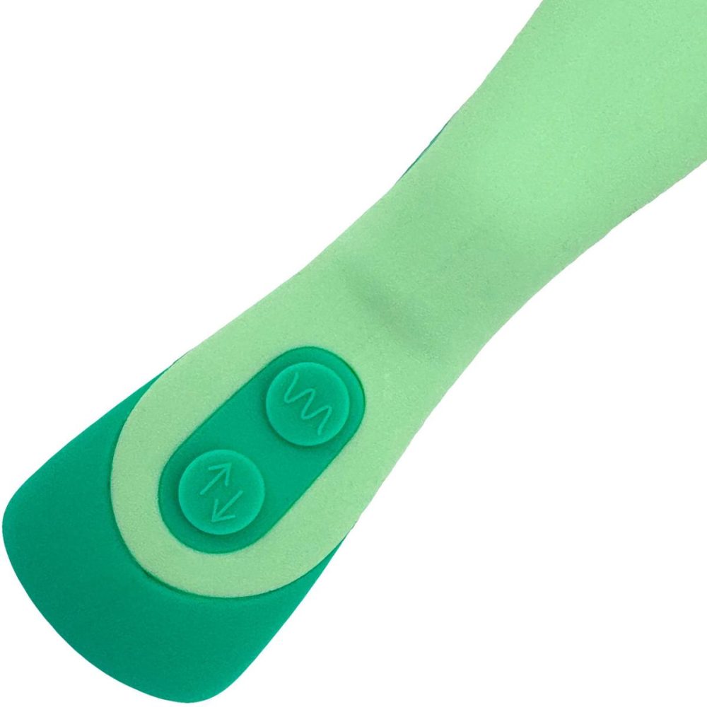 Stimulators | Clutch Rechargeable Waterproof Silicone Dual Stimulation Vibrator – Mint & Sea