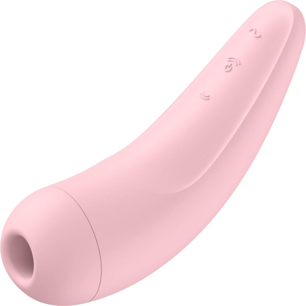 Stimulators | Curvy 2+ Pressure Wave Rechargeable App Enabled Clitoral Stimulator – Pink