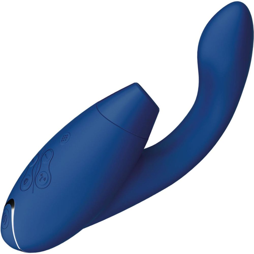 Stimulators | DUO 2 Silicone Pleasure Air Clitoral & G-Spot Stimulator – Blueberry