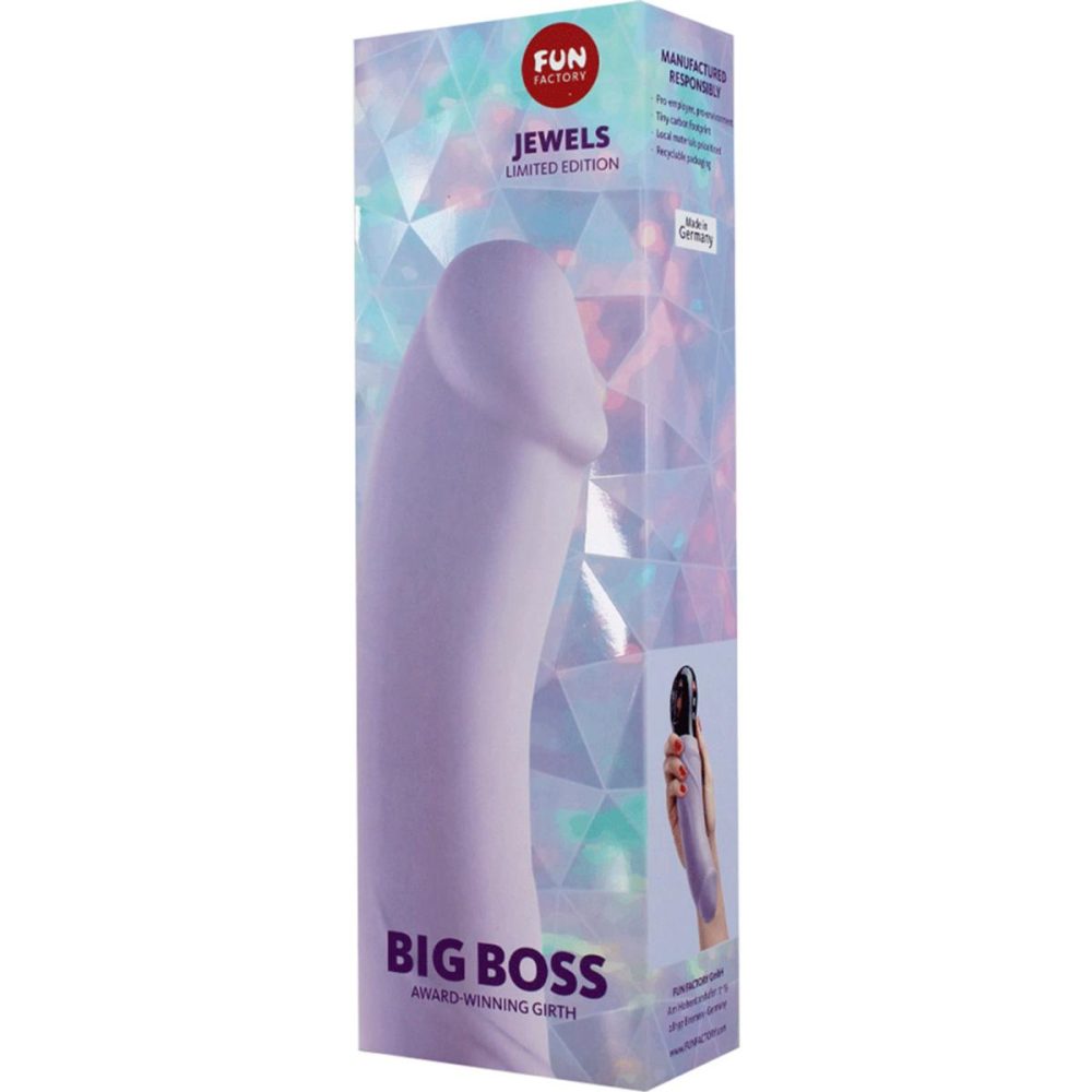 Stimulators | JEWELS BIG BOSS G5 Silicone Waterproof Vibrator – Amethyst