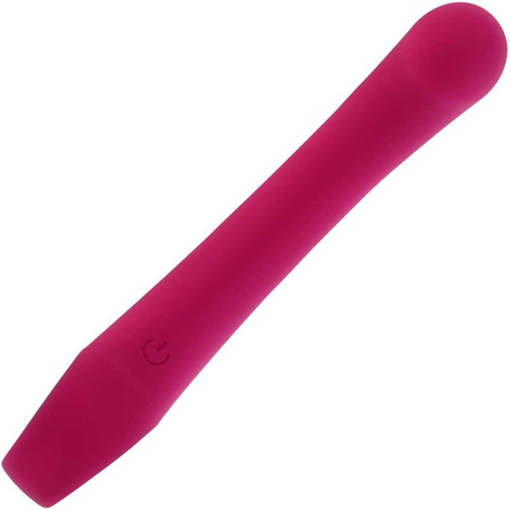 Stimulators | Pleasure Curve Rechargeable Waterproof Silicone G-Spot Vibrator With Ring Handle