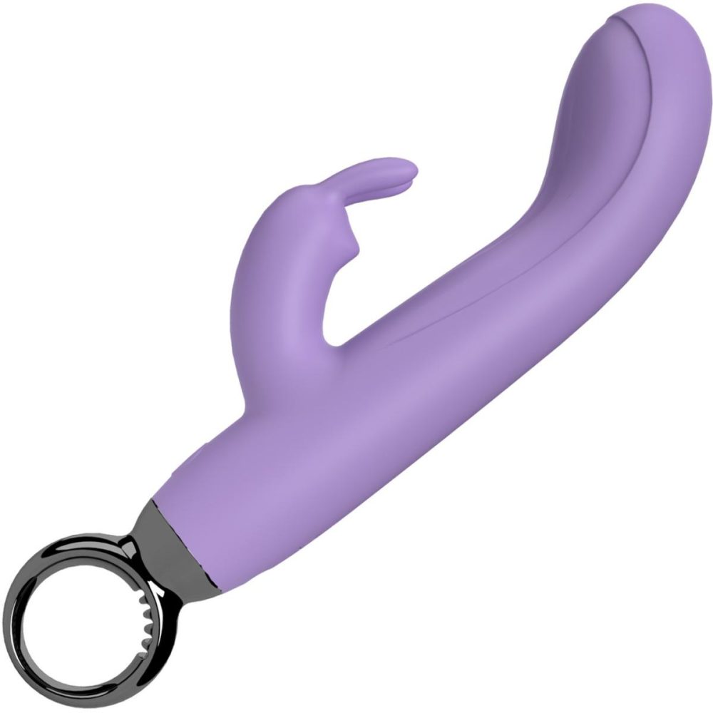 Stimulators | PrimO Rabbit Rechargeable Waterproof Silicone Dual Stimulation Vibrator – Lilac