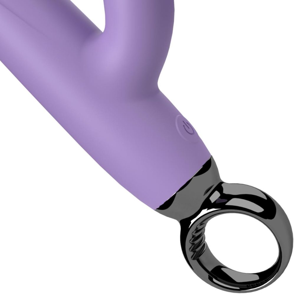 Stimulators | PrimO Rabbit Rechargeable Waterproof Silicone Dual Stimulation Vibrator – Lilac