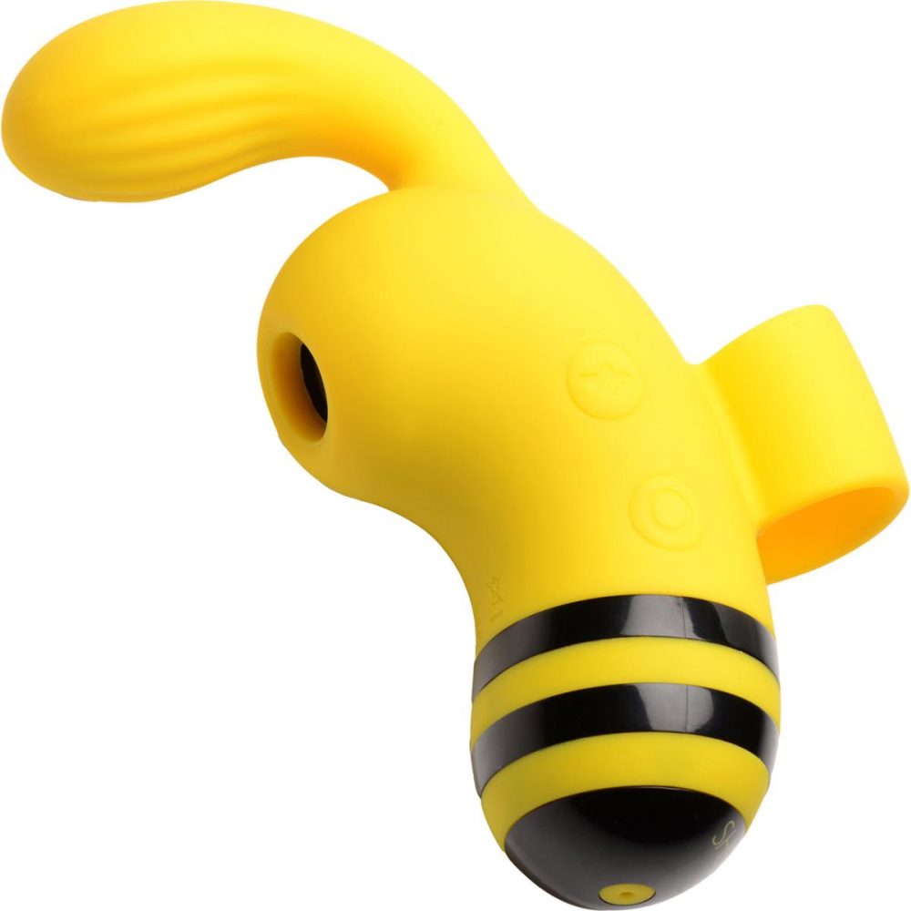 Stimulators | Shegasm Sucky Bee Rechargeable Silicone Clitoral Stimulating Finger Vibrator With Suction