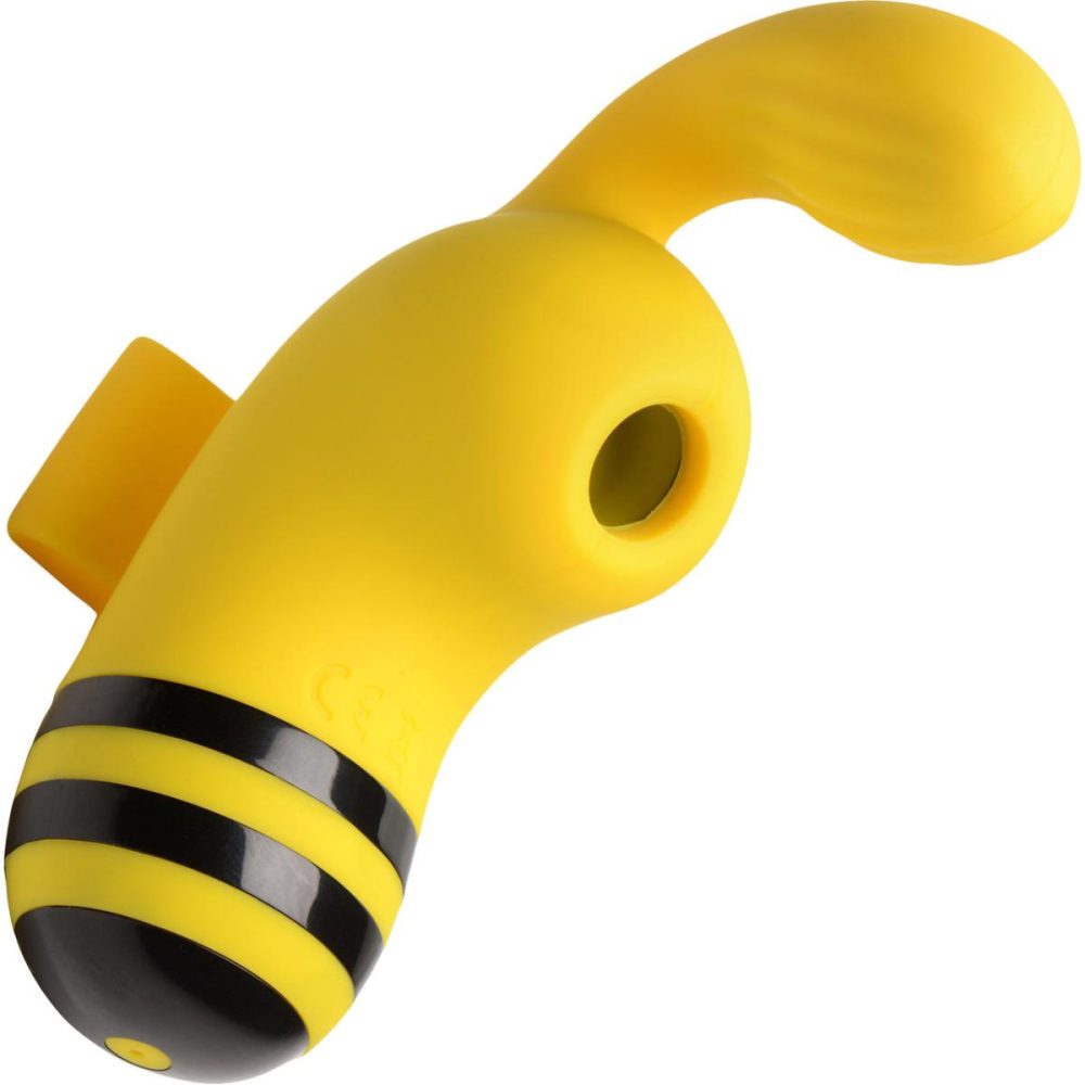 Stimulators | Shegasm Sucky Bee Rechargeable Silicone Clitoral Stimulating Finger Vibrator With Suction