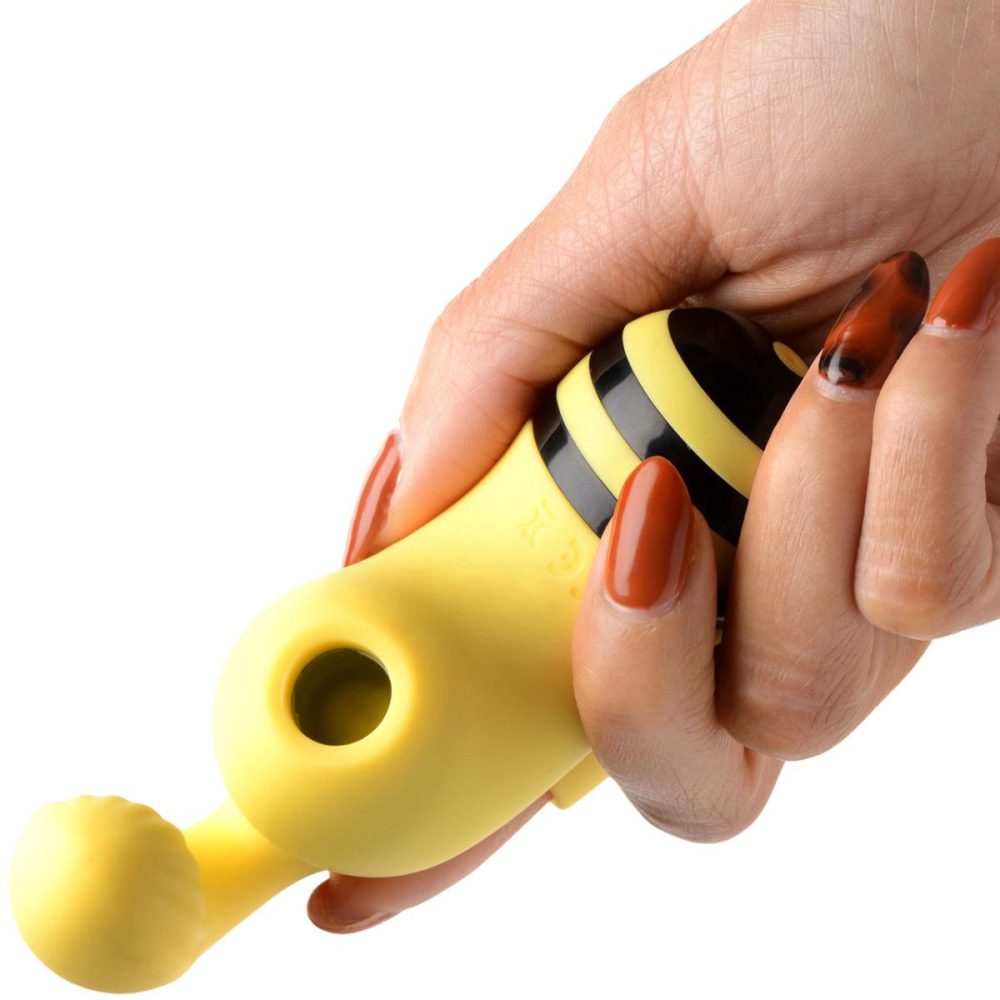 Stimulators | Shegasm Sucky Bee Rechargeable Silicone Clitoral Stimulating Finger Vibrator With Suction