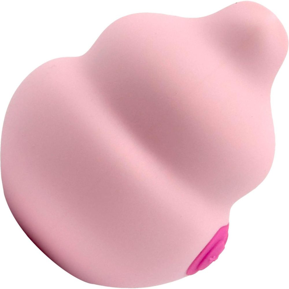 Stimulators | Squish Squeeze Responsive Rechargeable Waterproof Silicone Vibrator – Quartz & Cerise