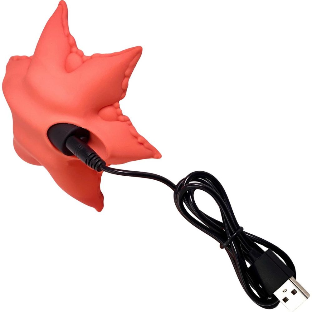 Stimulators | Starsi Silicone Rechargeable Waterproof Vibrator – Coral