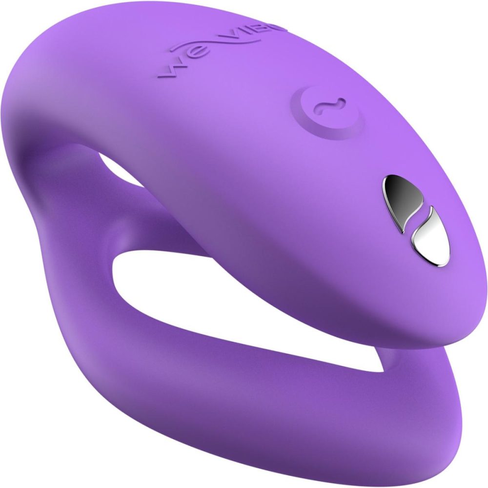 Stimulators | Sync O Rechargeable Silicone Remote & App Controlled Couples Vibrator – Purple