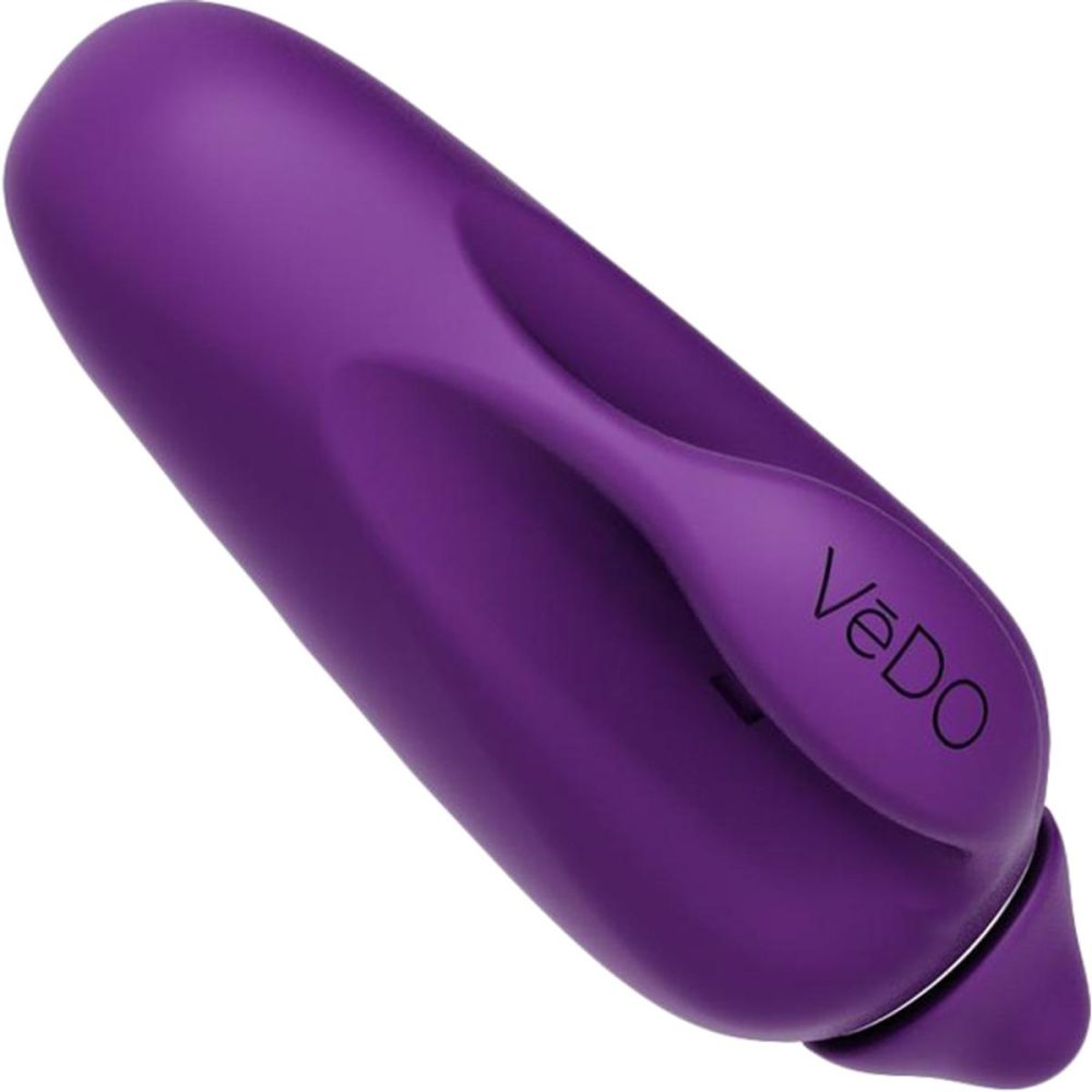 Stimulators | VIVI Rechargeable Silicone Finger Vibrator by VeDO – Purple