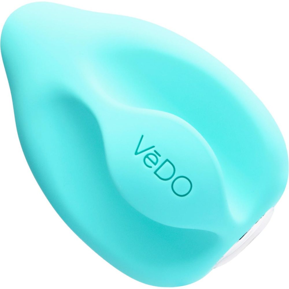 Stimulators | YUMI Rechargeable Silicone Clitoral Finger Vibrator by VeDO – Turquoise