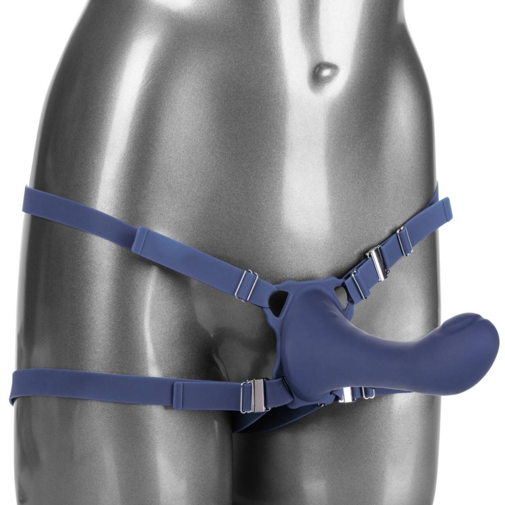 Strap-On Harness Kits | Her Royal Harness ME2 Thumper Set With Pulsing, Vibrating Silicone Probe