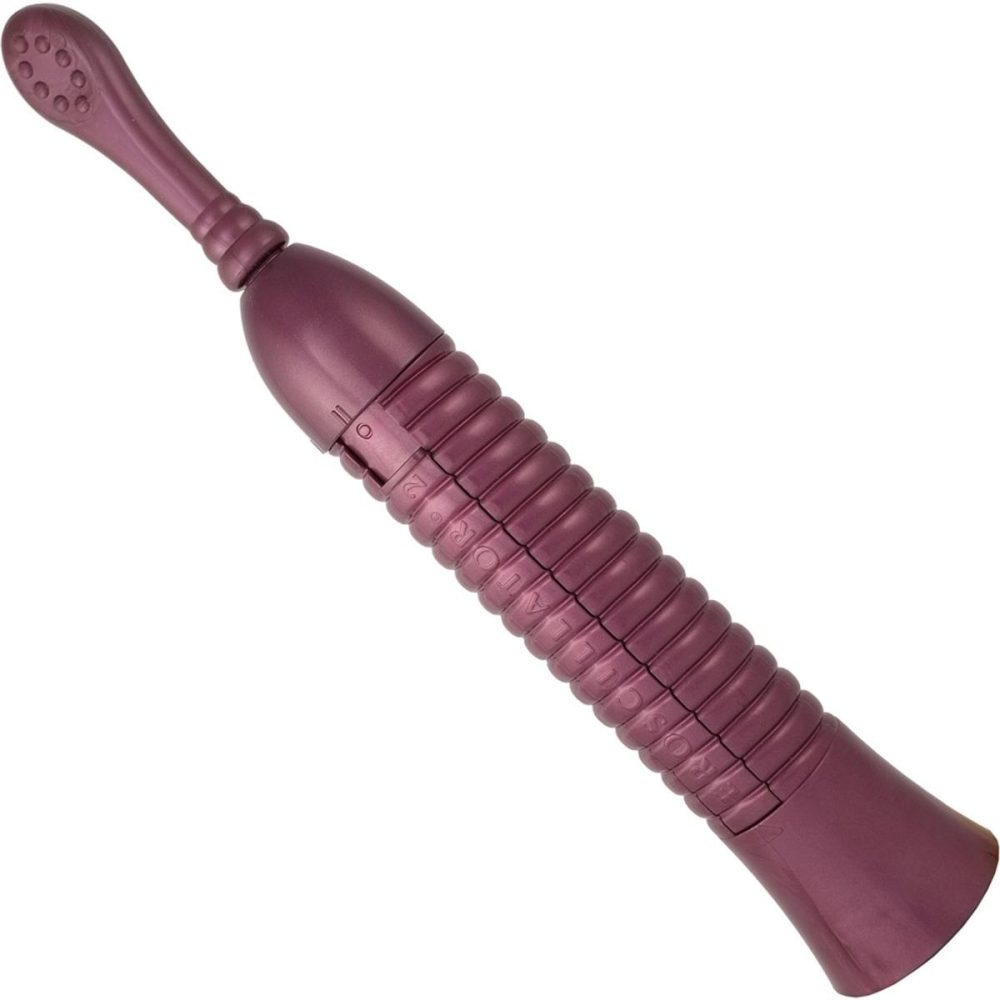 The Eroscillator Vibrator | 2 With Golden Spoon Attachment