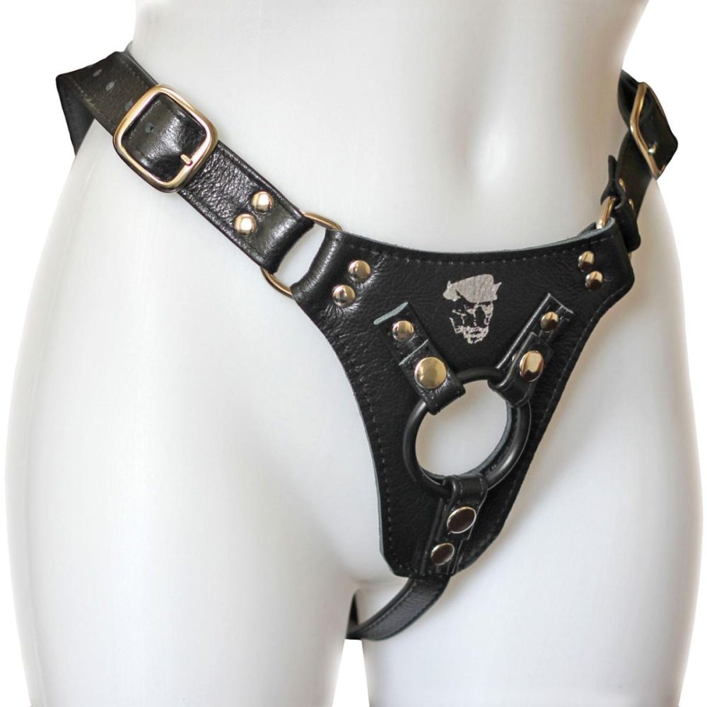 Thong | Aslan Jaguar G Leather Strap-On Harness