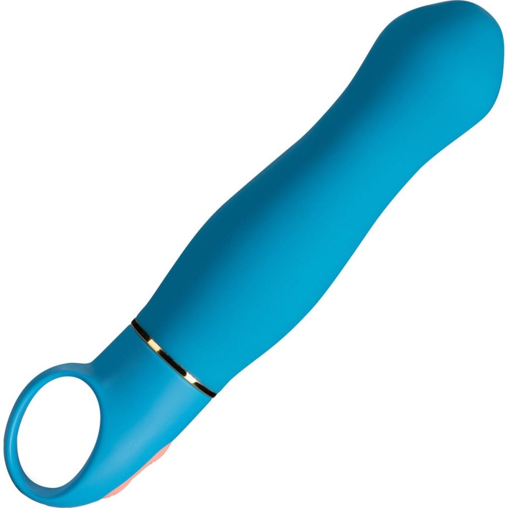 Traditional Vibrators | Aria Exciting AF 10-Function Silicone Waterproof Vibrator – Blue