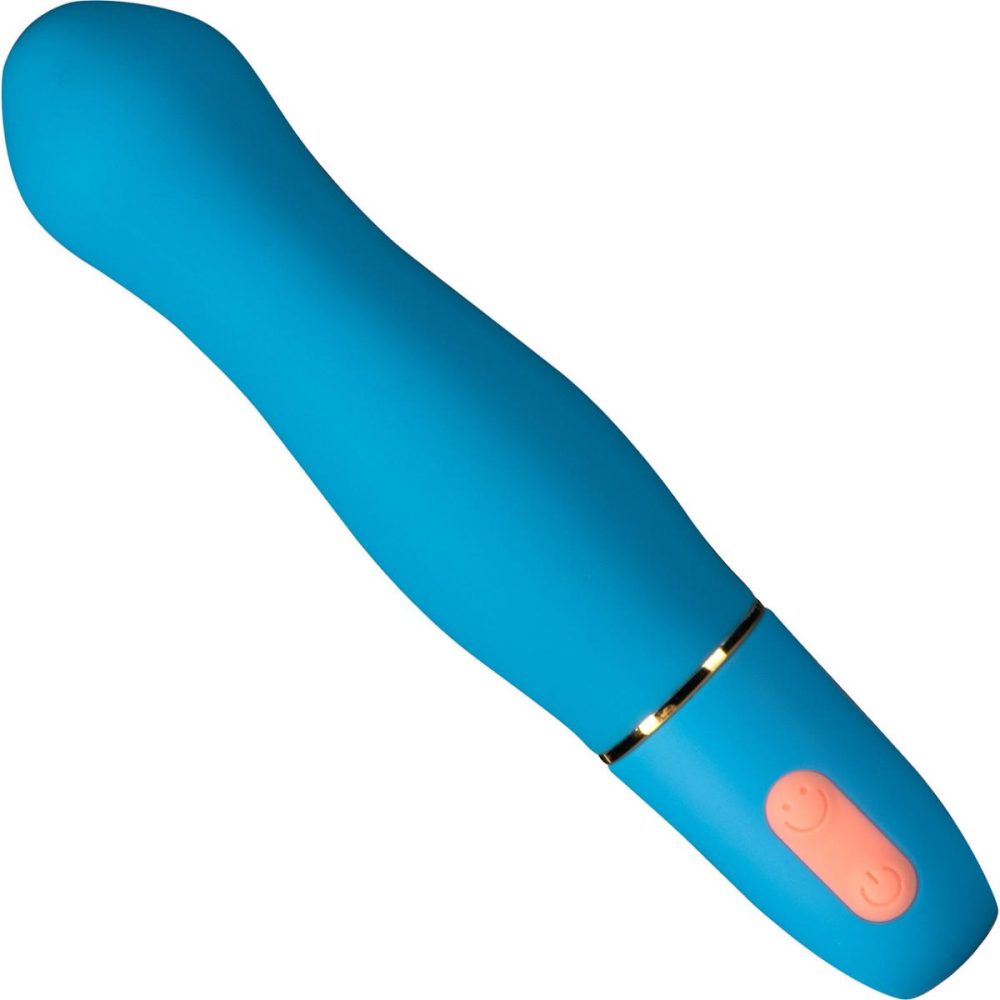 Traditional Vibrators | Aria Exciting AF 10-Function Silicone Waterproof Vibrator – Blue