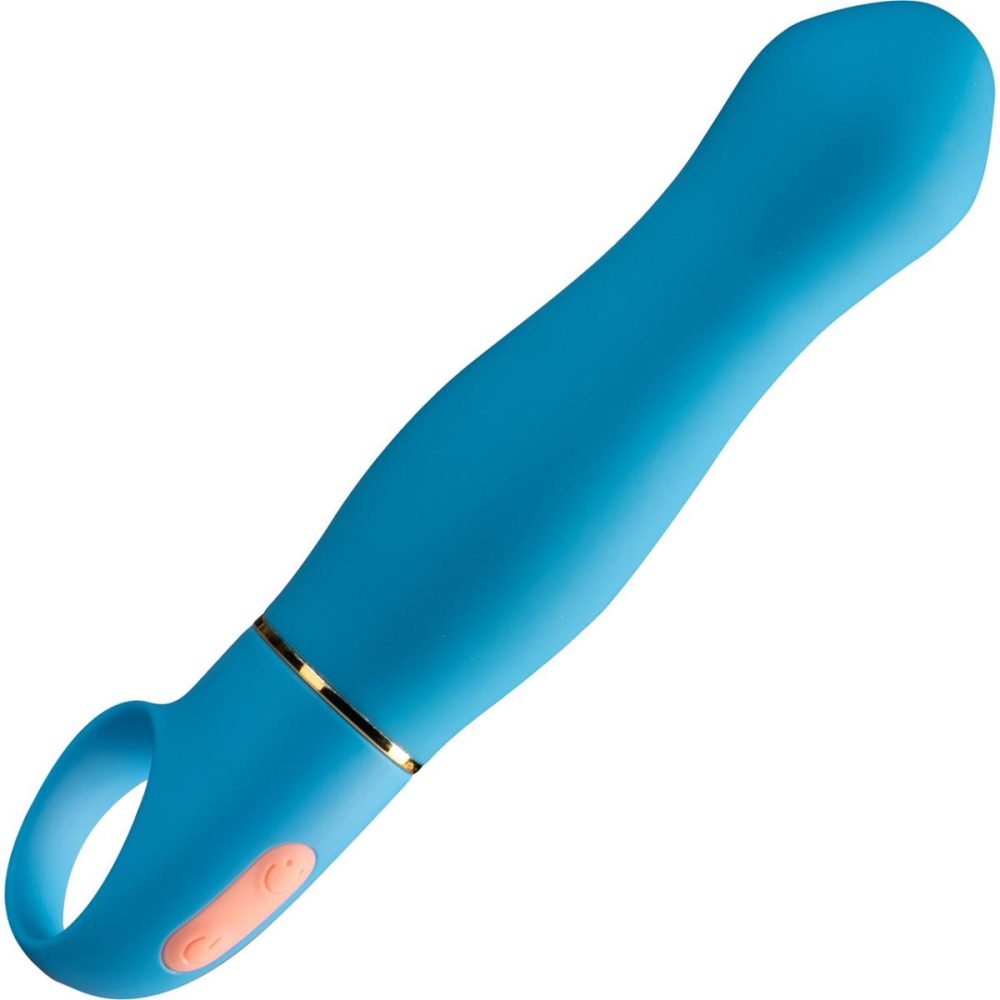 Traditional Vibrators | Aria Exciting AF 10-Function Silicone Waterproof Vibrator – Blue