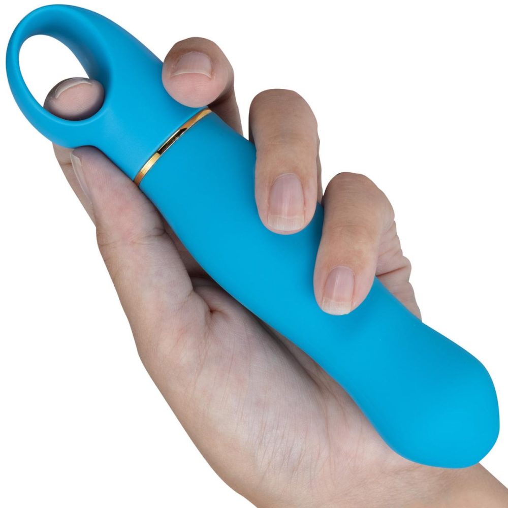 Traditional Vibrators | Aria Exciting AF 10-Function Silicone Waterproof Vibrator – Blue