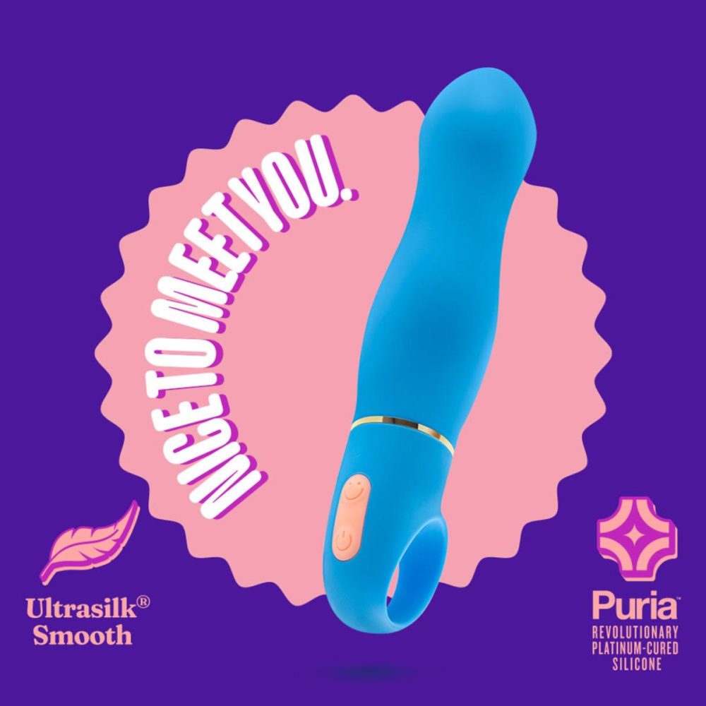 Traditional Vibrators | Aria Exciting AF 10-Function Silicone Waterproof Vibrator – Blue