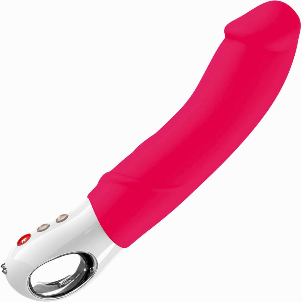 Traditional Vibrators | BIG BOSS Silicone Waterproof Vibrator – Pink