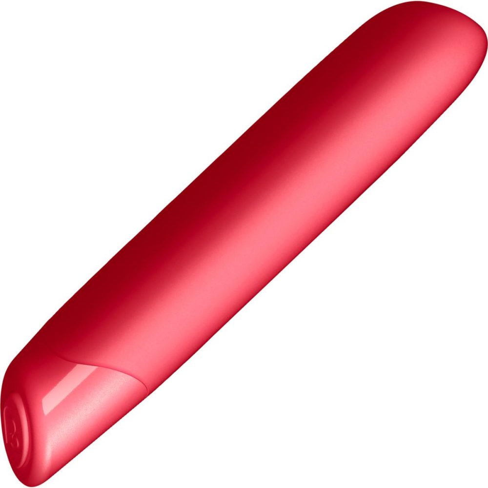 Traditional Vibrators | Cool Coral Silicone 10 Function Waterproof Rechargeable Vibrator