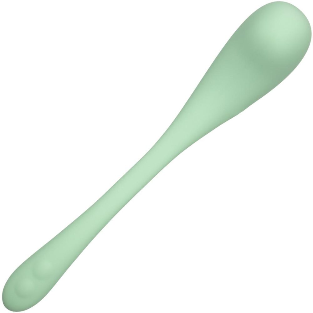 Traditional Vibrators | Elle Liquid Silicone Wand Rechargeable Waterproof Vibrator – Green