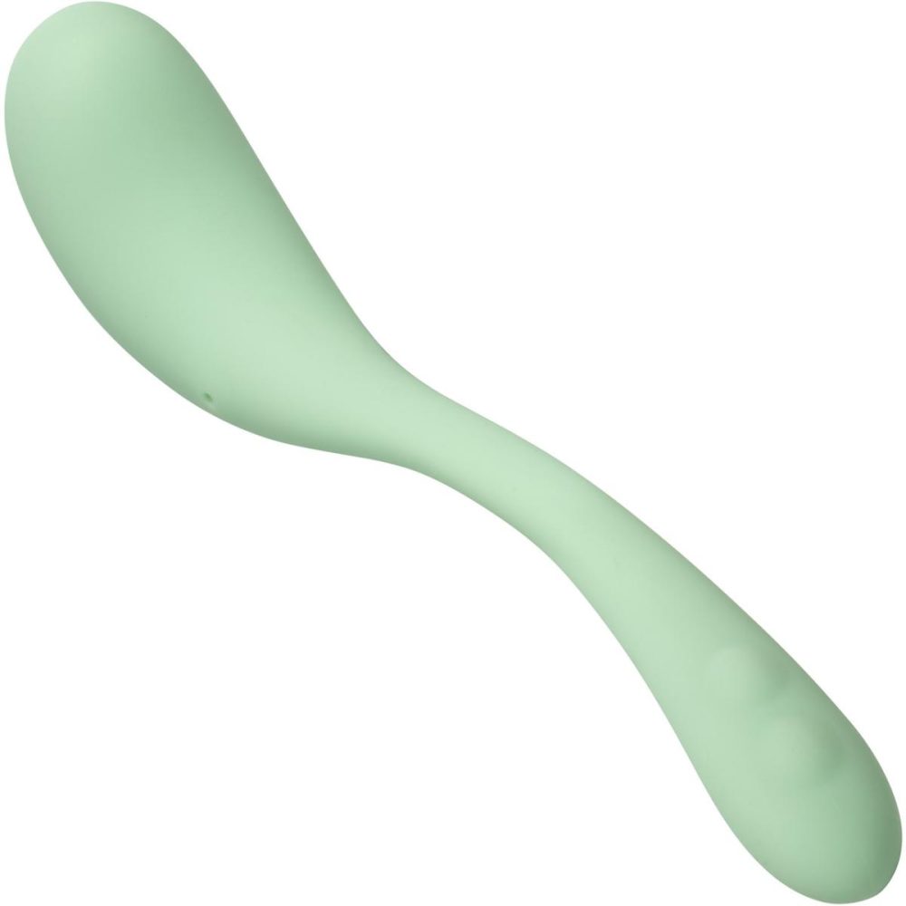 Traditional Vibrators | Elle Liquid Silicone Wand Rechargeable Waterproof Vibrator – Green