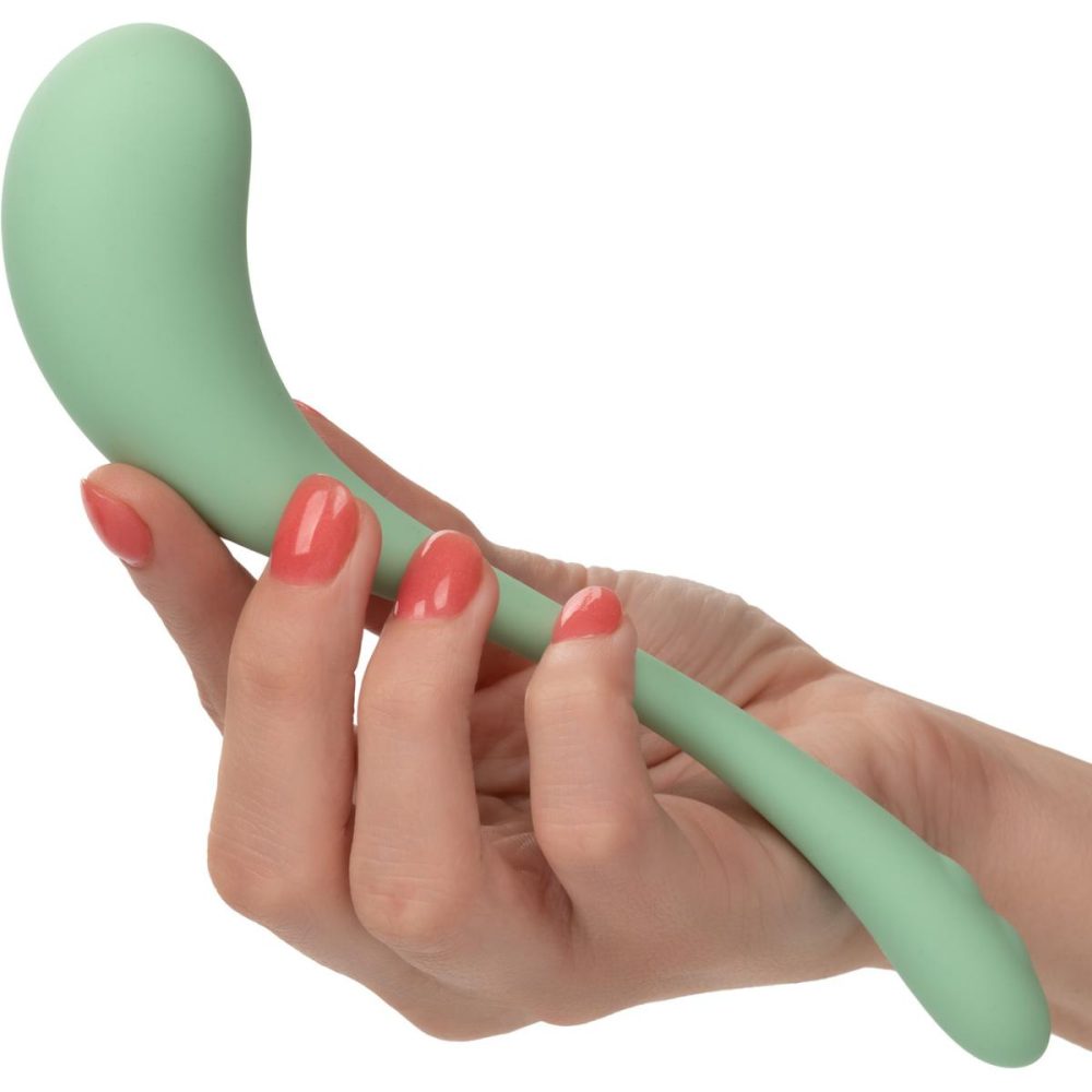 Traditional Vibrators | Elle Liquid Silicone Wand Rechargeable Waterproof Vibrator – Green