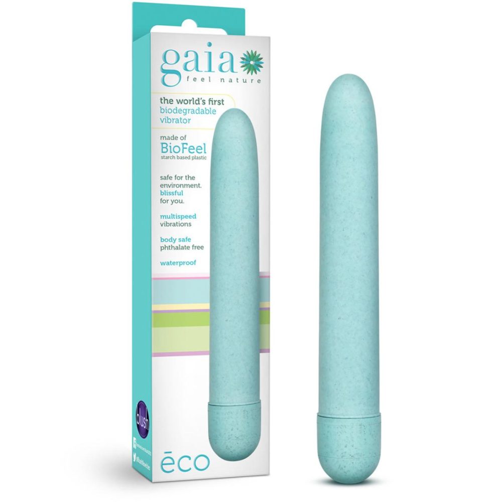 Traditional Vibrators | Gaia Eco Biodegradable & Recyclable Vibrator Novelties – Aqua