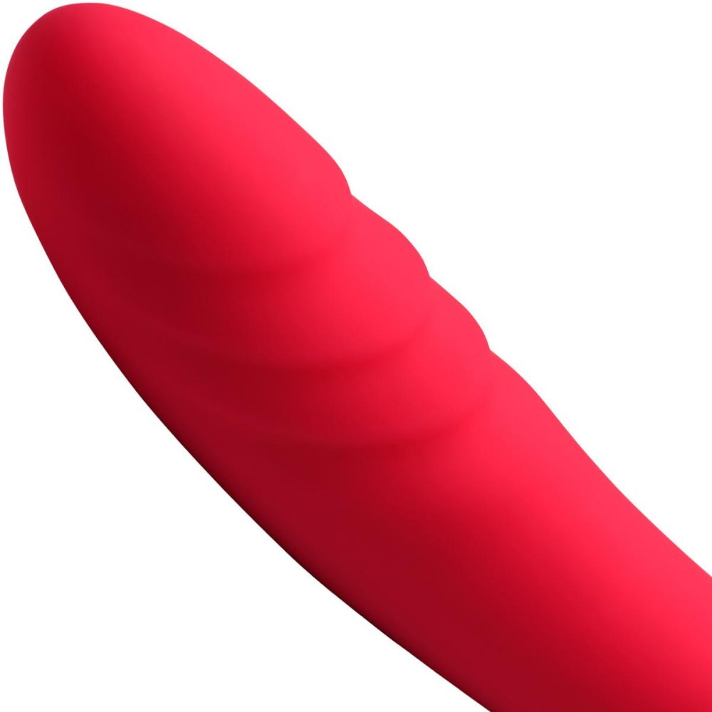 Traditional Vibrators | Inmi 7X Double Down Rechargeable Silicone Double Vibrating Dildo With Remote – Pink