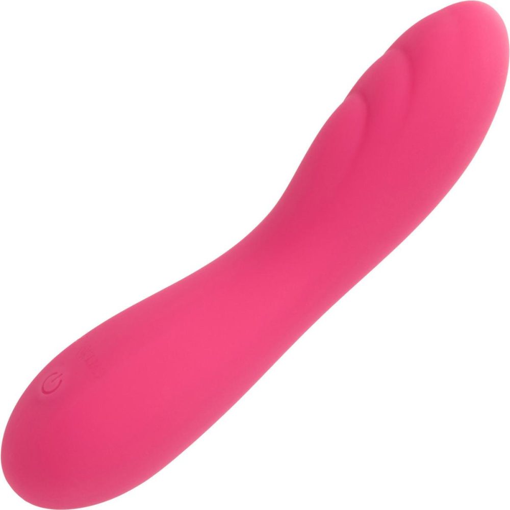 Traditional Vibrators | Liquid Silicone Pixies Ripple Rechargeable Waterproof Vibrator – Pink