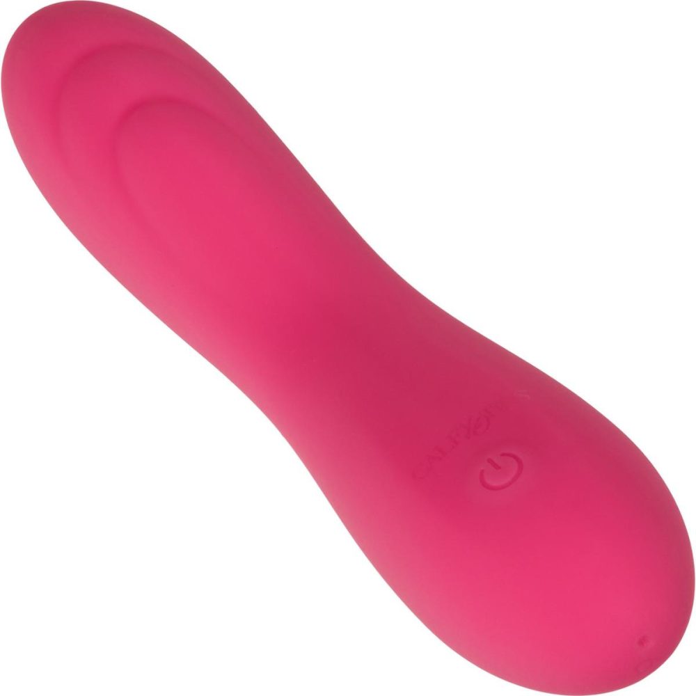 Traditional Vibrators | Liquid Silicone Pixies Ripple Rechargeable Waterproof Vibrator – Pink