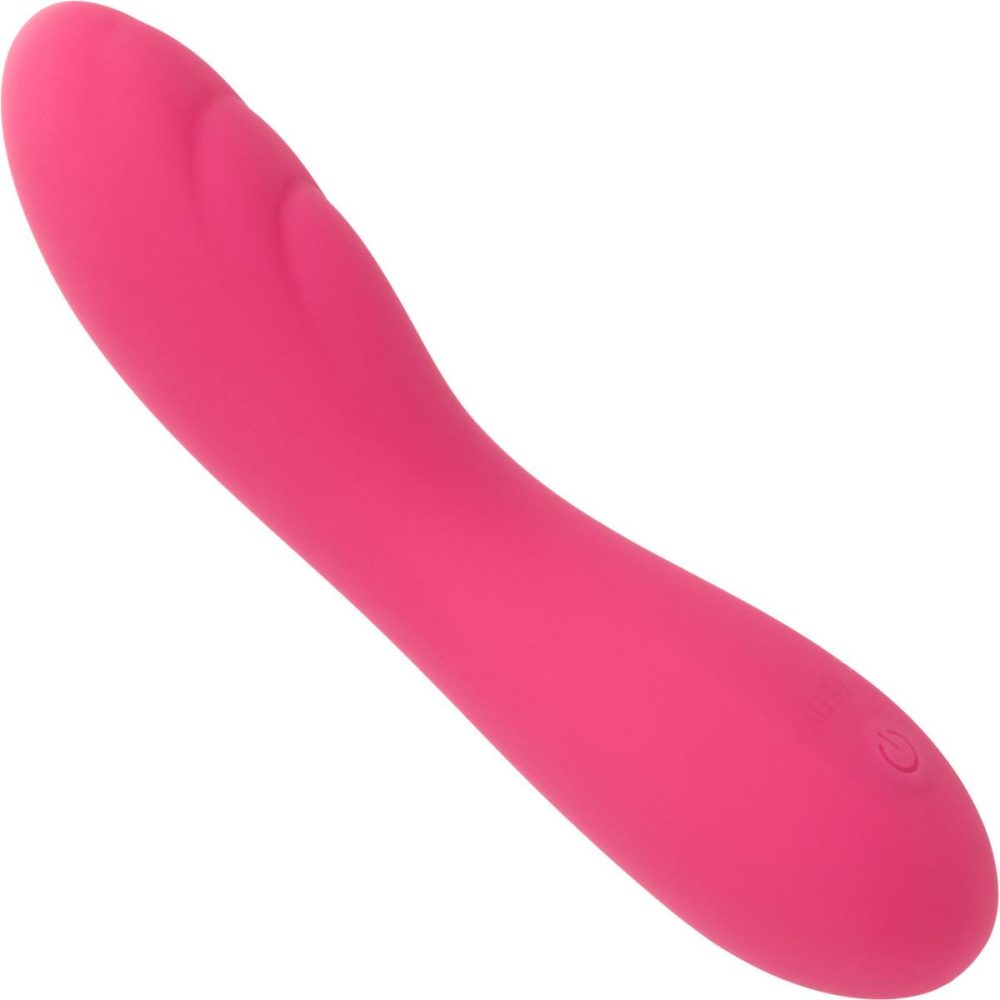 Traditional Vibrators | Liquid Silicone Pixies Ripple Rechargeable Waterproof Vibrator – Pink