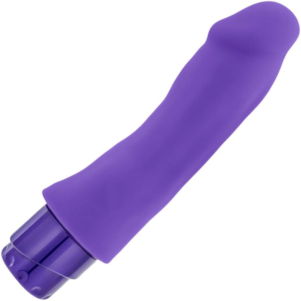 Traditional Vibrators | Luxe Marco Silicone Vibrating Dildo by Novelties – Purple