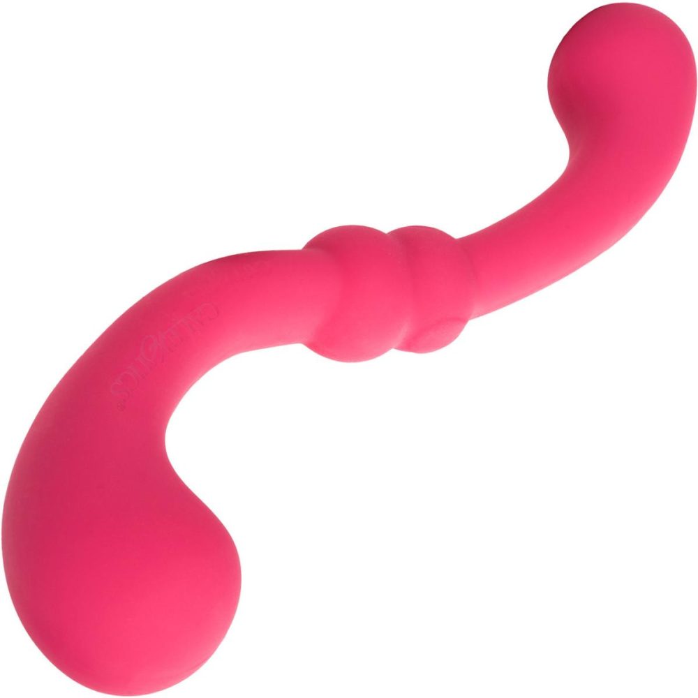 Traditional Vibrators | Pretty Little Wands Curvy Rechargeable Silicone Flexible Vibrator – Pink