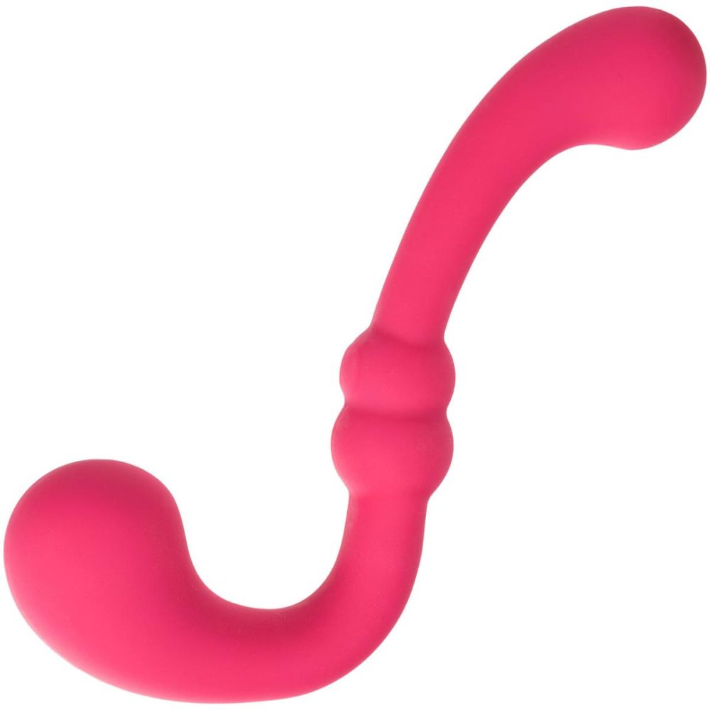 Traditional Vibrators | Pretty Little Wands Curvy Rechargeable Silicone Flexible Vibrator – Pink