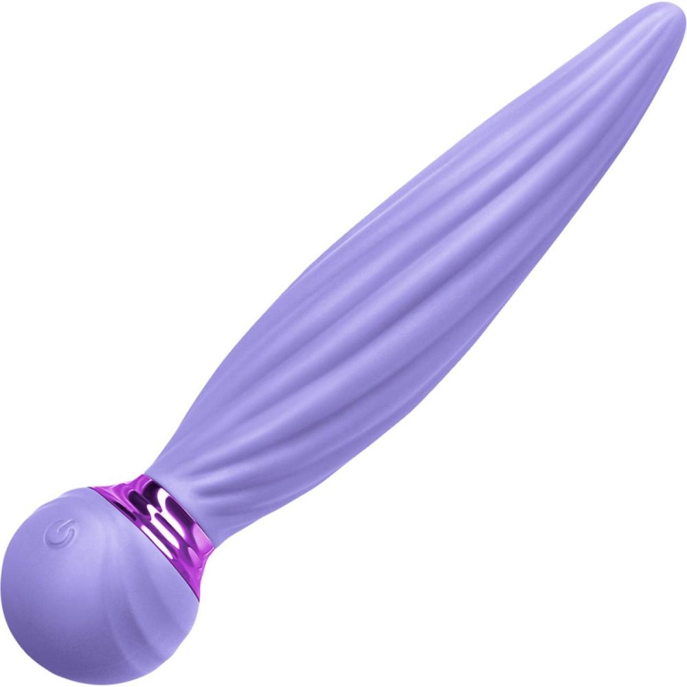 Traditional Vibrators | Sugar Pop Twist Rechargeable Silicone Gyrating Insertable Vibrator – Purple