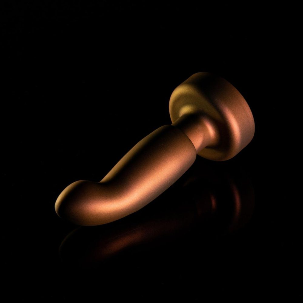 Vibrating Butt Plugs & Probes | Anal Adventures Matrix Bionic Silicone Vibrating, Gyrating, Rotating Remote Butt Plug – Cosmic Copper