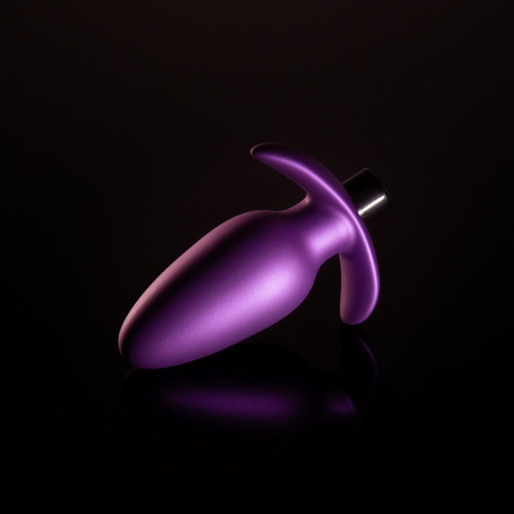 Vibrating Butt Plugs & Probes | Anal Adventures Matrix Excelsior Silicone Rechargeable Vibrating Butt Plug – Astro Violet