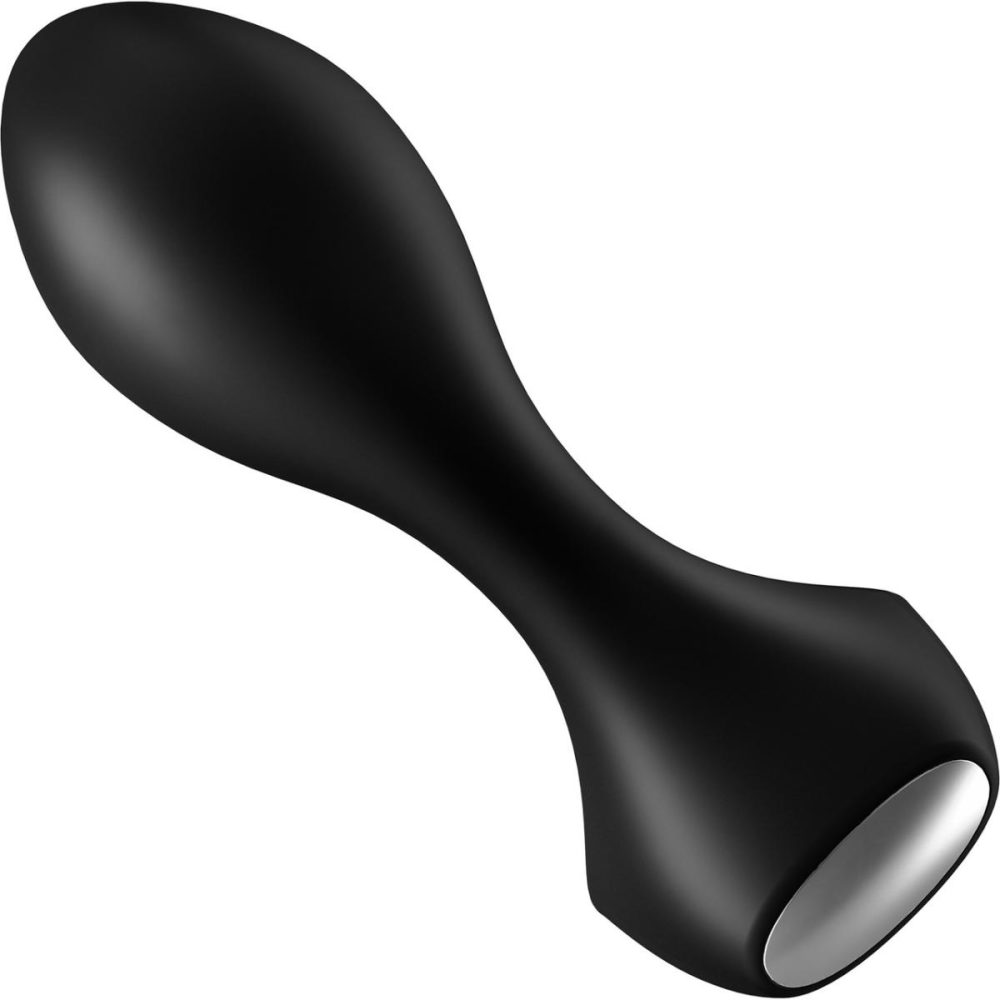 Vibrating Butt Plugs & Probes | Backdoor Lover Rechargeable Waterproof Anal Vibrator – Black