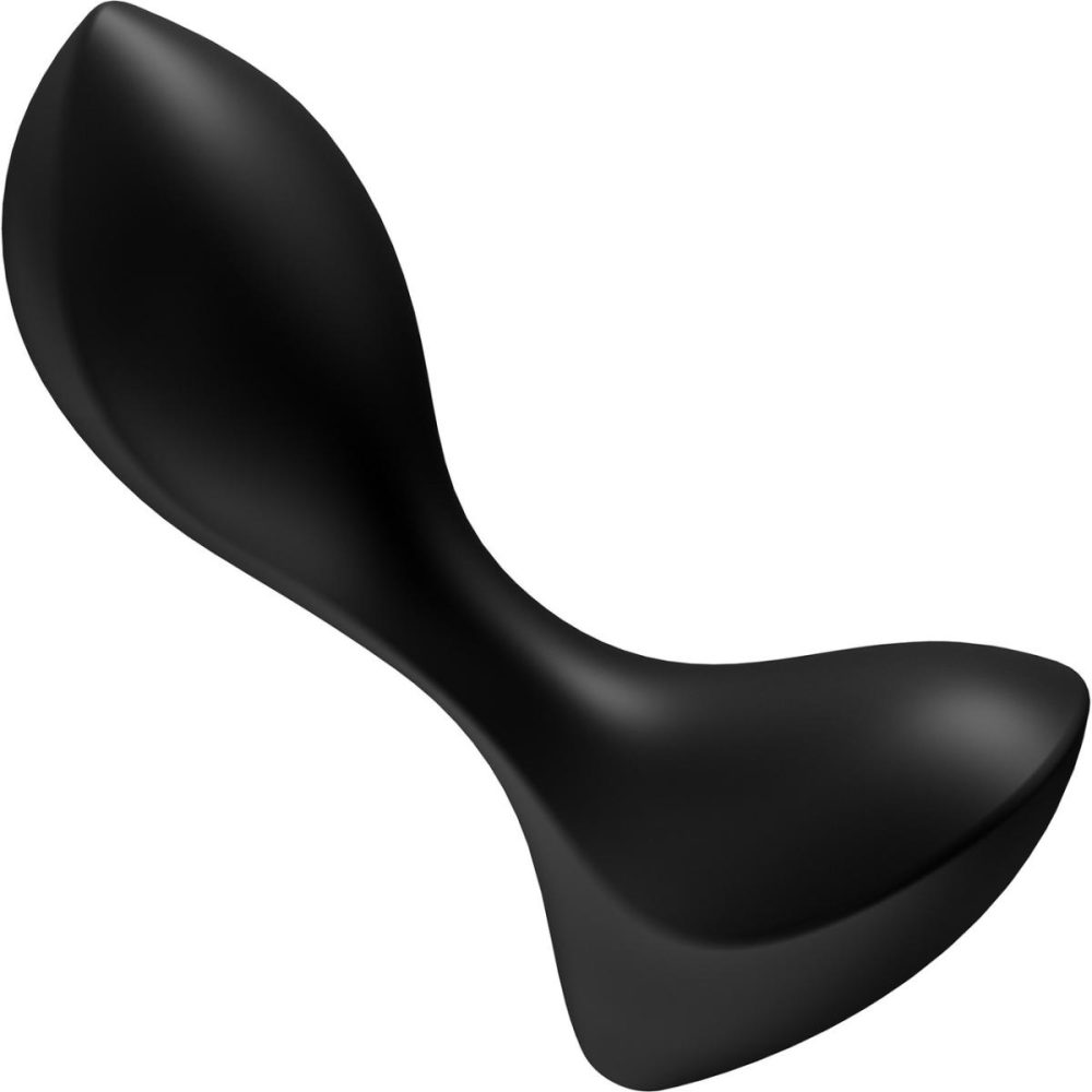 Vibrating Butt Plugs & Probes | Backdoor Lover Rechargeable Waterproof Anal Vibrator – Black