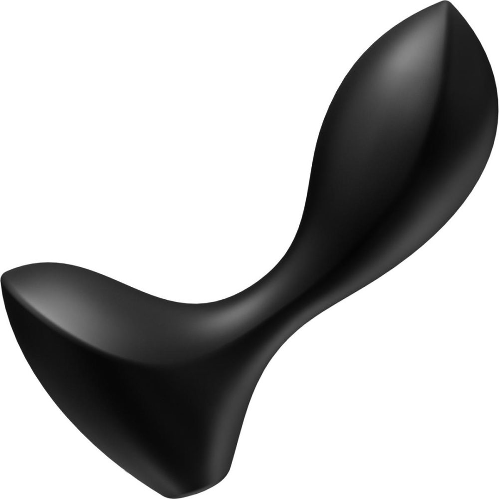 Vibrating Butt Plugs & Probes | Backdoor Lover Rechargeable Waterproof Anal Vibrator – Black