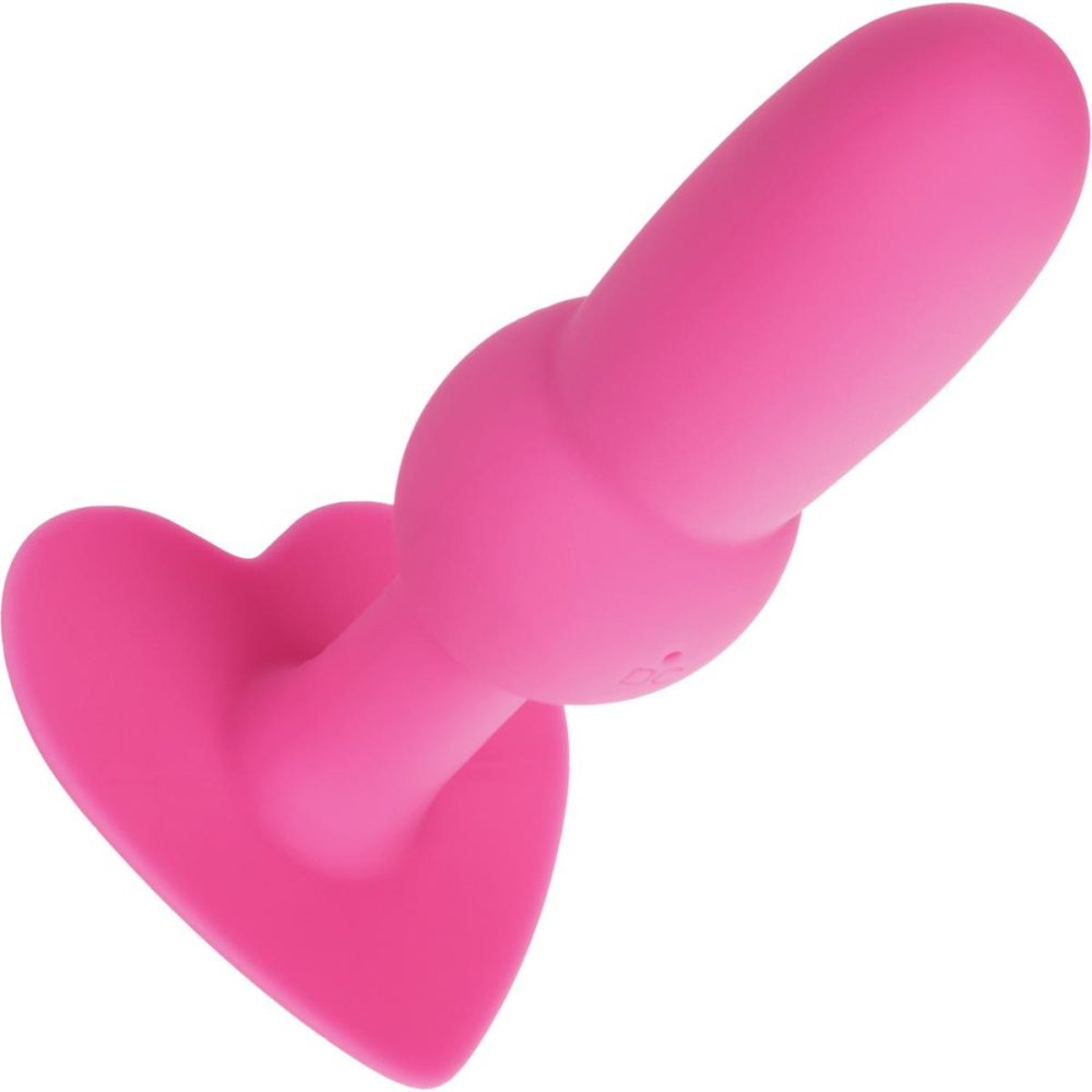 Vibrating Butt Plugs & Probes | First Time Vibrating Beaded Probe Rechargeable Waterproof Silicone Butt Plug – Pink