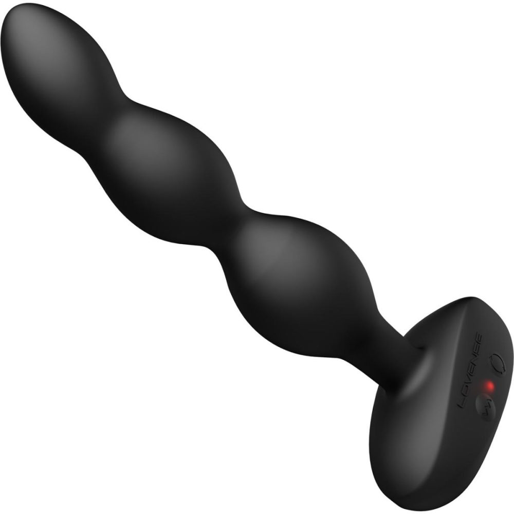 Vibrating Butt Plugs & Probes | Ridge App Enabled Silicone Waterproof Rechargeable Vibrating & Rotating Anal Beads