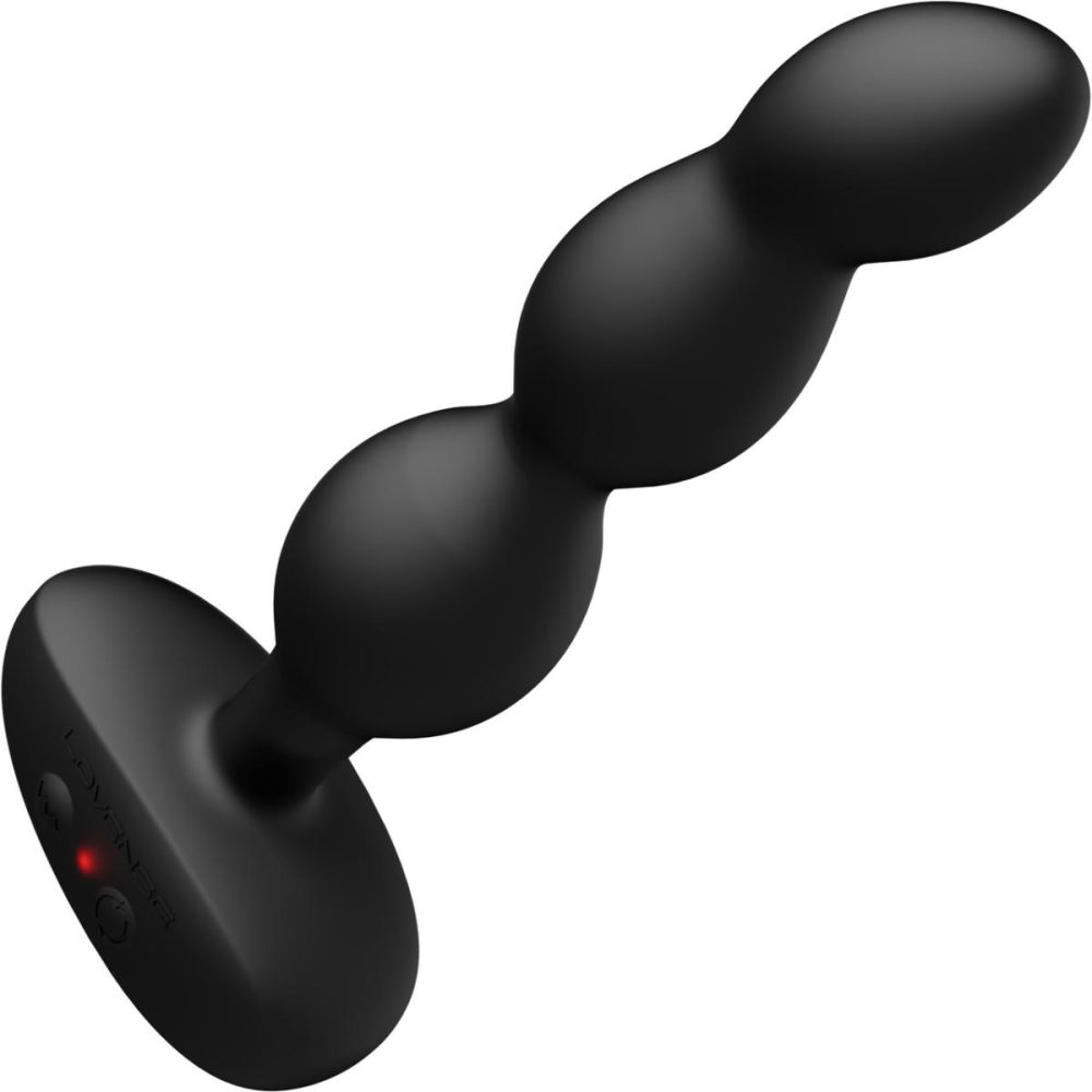 Vibrating Butt Plugs & Probes | Ridge App Enabled Silicone Waterproof Rechargeable Vibrating & Rotating Anal Beads