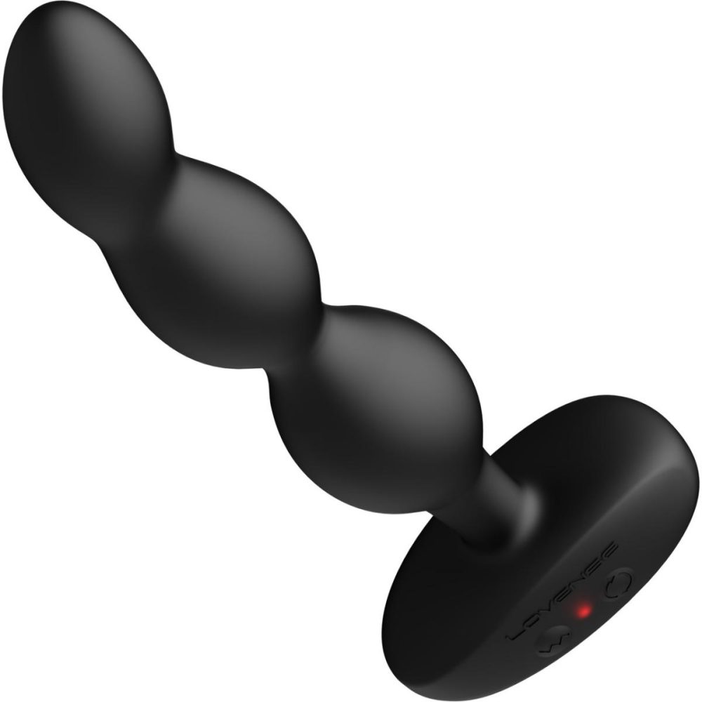 Vibrating Butt Plugs & Probes | Ridge App Enabled Silicone Waterproof Rechargeable Vibrating & Rotating Anal Beads