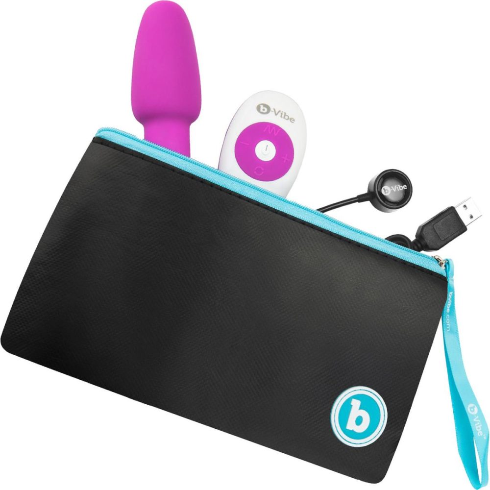 Vibrating Butt Plugs & Probes | Rimming Plug Petite Silicone Remote Control Vibrating Anal Toy – Fuchsia