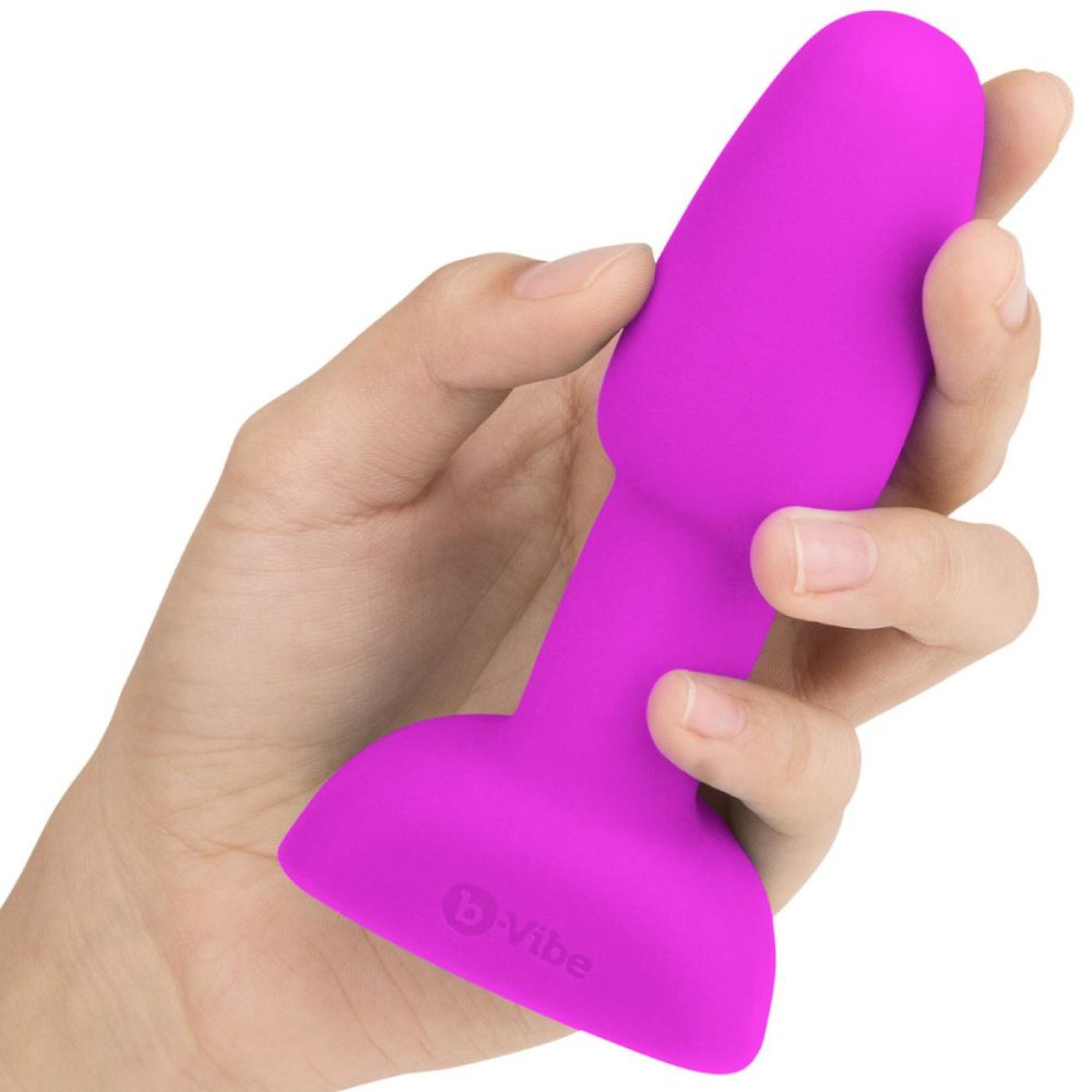 Vibrating Butt Plugs & Probes | Rimming Plug Petite Silicone Remote Control Vibrating Anal Toy – Fuchsia